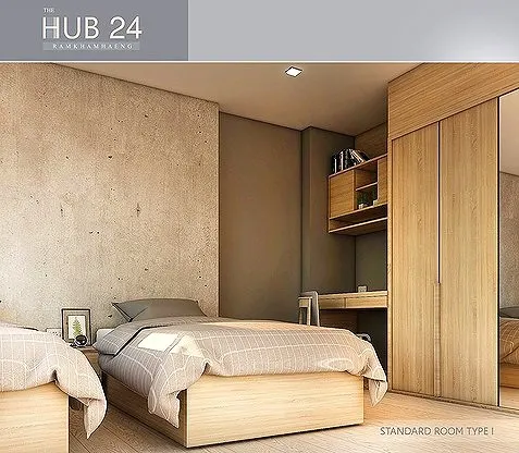 รูปภาพ ฮับ 24 (ซ.รามคำแหง 24) | อพาร์ทเม้นท์ หอพัก ที่พัก ห้องพัก - รูปที่ 29/31