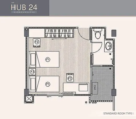 รูปภาพ ฮับ 24 (ซ.รามคำแหง 24) | อพาร์ทเม้นท์ หอพัก ที่พัก ห้องพัก - รูปที่ 31/31